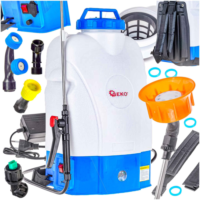 Postrekovač akumulátorový 20 litrov, akumulátor 12V-8Ah, čas práce 4 hodiny 7