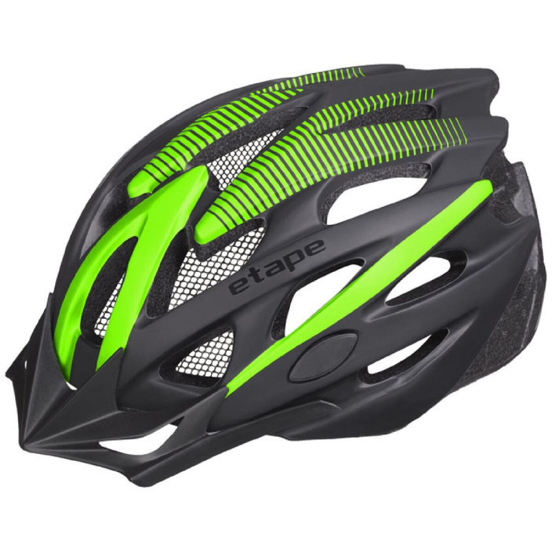 Twister cyklistická prilba čierna-zelená