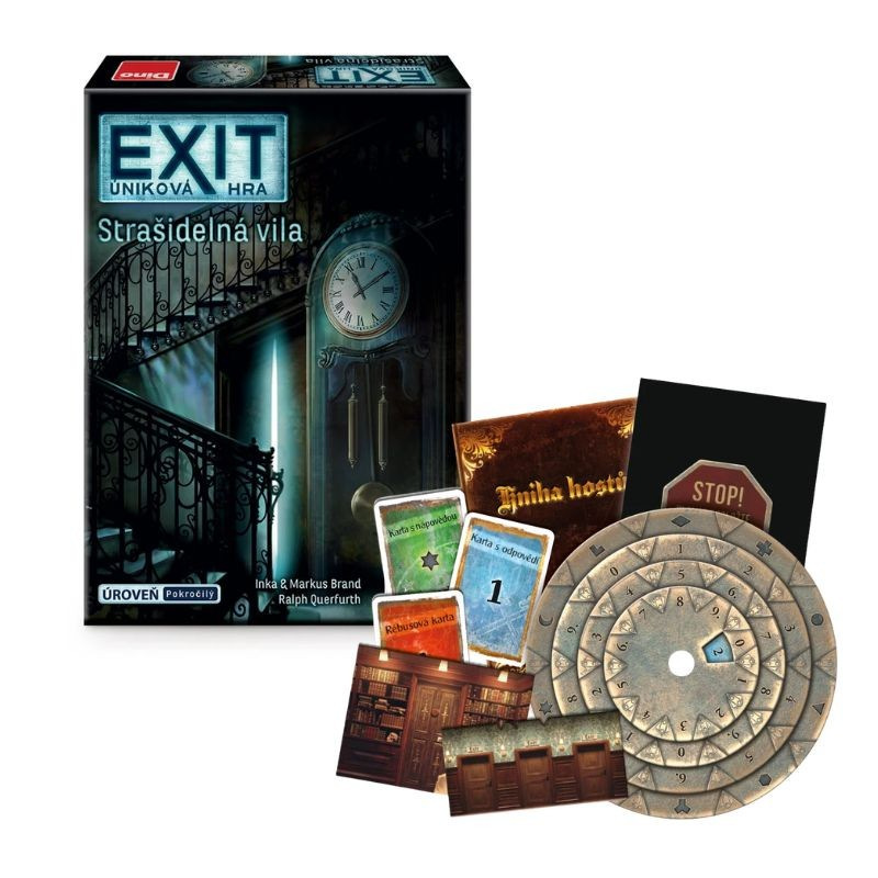 Exit úniková hra: Strašidelná vila