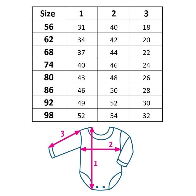 Dojčenské body celorozopínacie Koala Wild Bear 56 (0-3m)