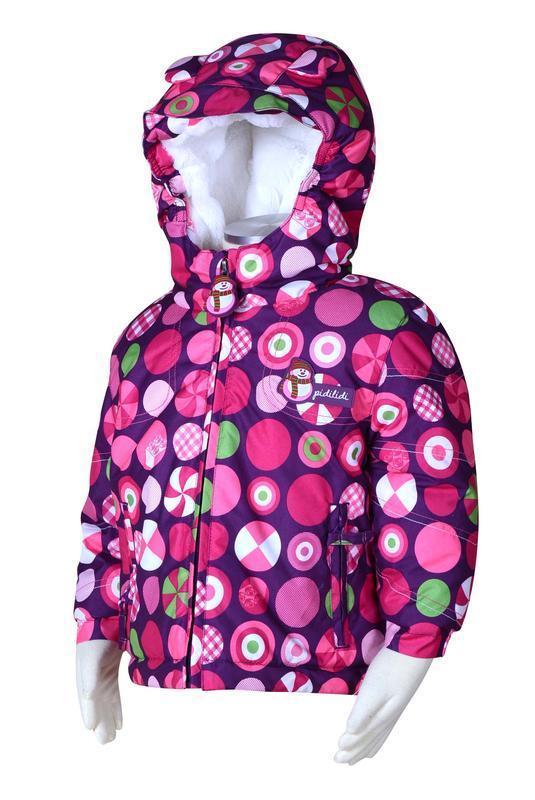 Pidilidi dievčenská zimná bunda ružová PD979-03, veľ 80