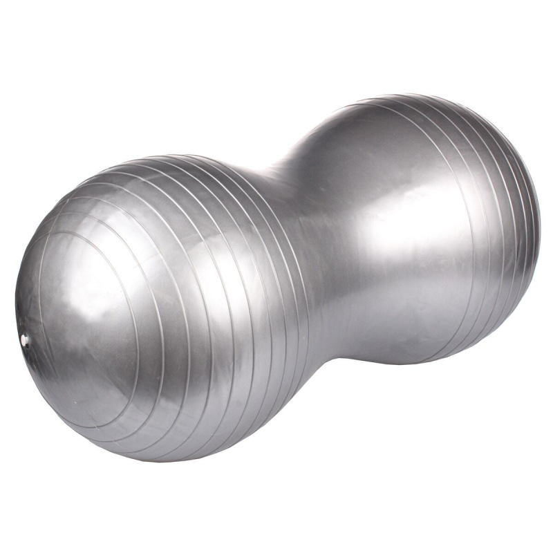 Peanut Ball 45 gymnastická lopta sivá