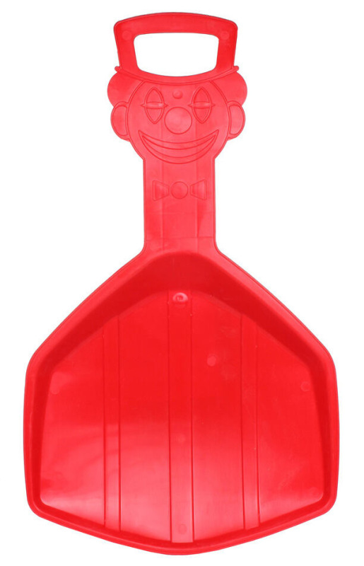 Klaun sánkovacia lopata červená