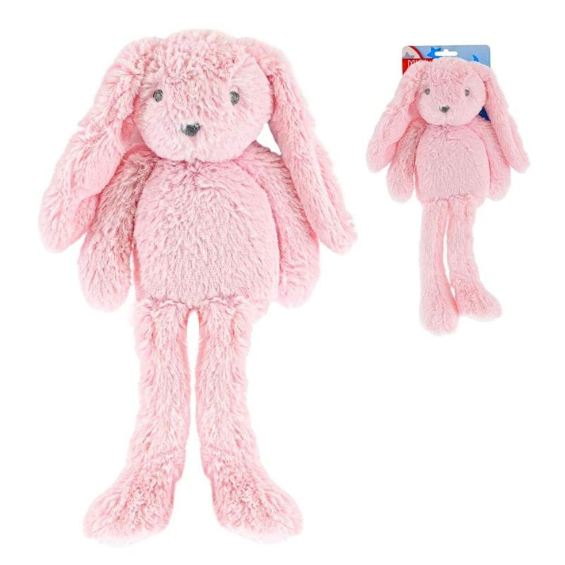 Mini Club plyšový zajac s dlhými nohami rúžový