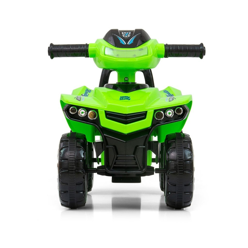 Detské odrážadlo so zvukom Štvorkolka Milly Mally Monster Green 3