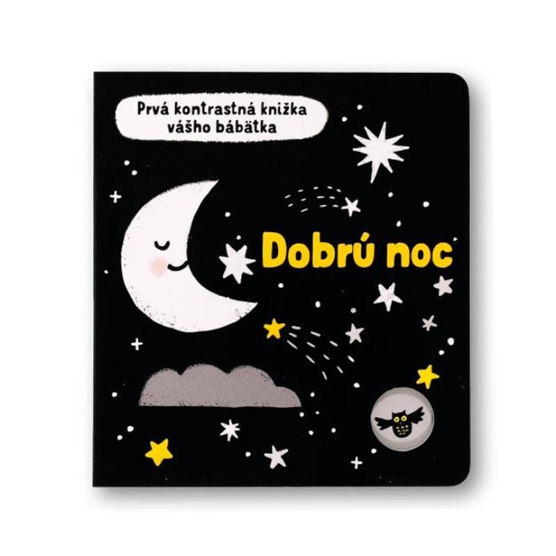 Dobrú noc – Prvá kontrastná knižka vášho bábätka