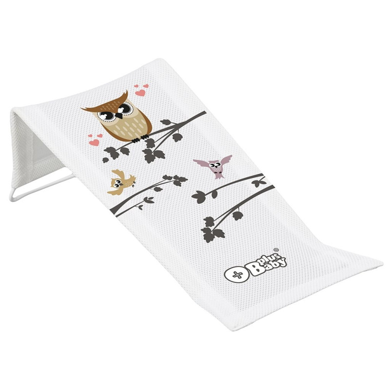 Látkové lehátko na kúpanie Múdra Sova biele