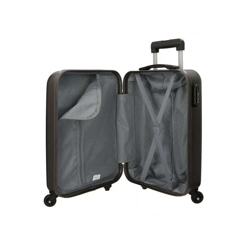ROLL ROAD Flex Antracita, Sada ABS cestovných kufrov, 55-65cm, 5849561 9