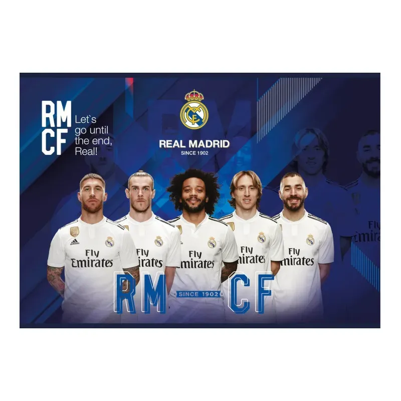 ASTRA Náčrtník / skicár A4, 20 listov REAL MADRID C.F., mix motívov, 106019002