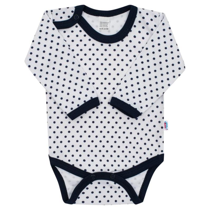 Dojčenské body New Baby Classic II bodky 62 (3-6m)