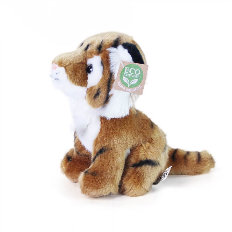 Plyšový tiger sediaci 1
