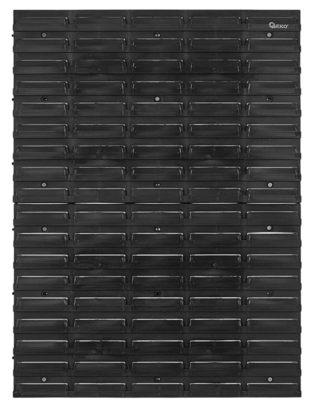 Dielenská tabuľa na náradie - sada 2 panelov 576x780 mm + 47ks príslušenstvo, GEKO 14