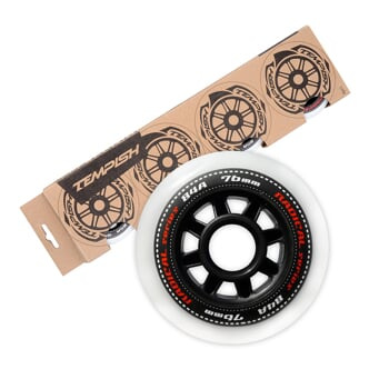 RADICAL 76x24 84A sada koliesok (4 ks) black