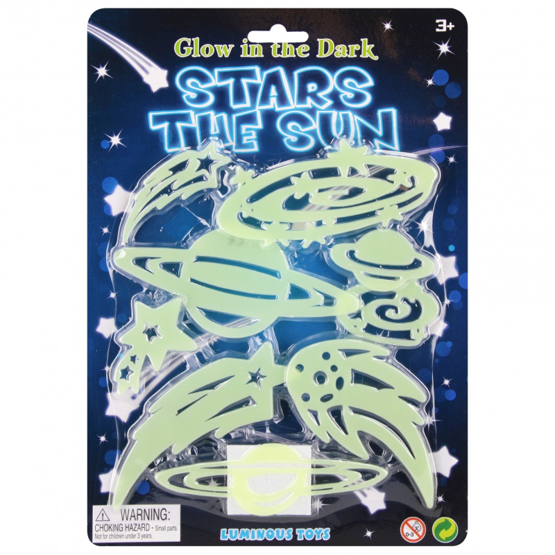 Fluorescenčná dekorácia Vesmír 1