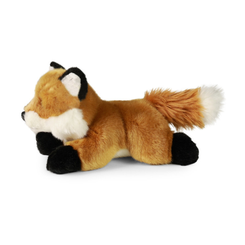 Plyšová ležiaca líška 1