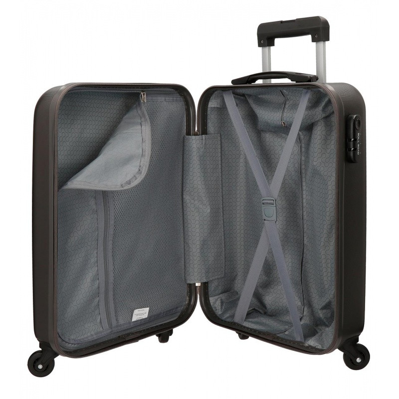 ROLL ROAD Flex Antracita, Sada ABS cestovných kufrov, 55-65-75cm, 5849461 9