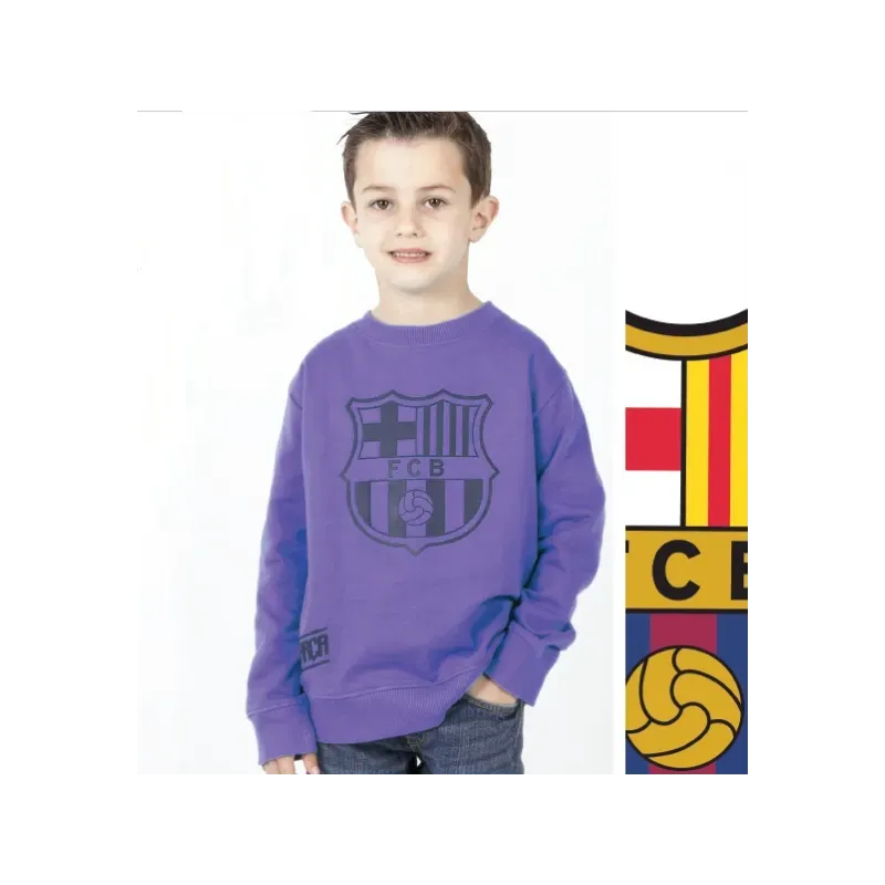 FOREVER COLLECTIBLES Chlapčenská bavlnená mikina FC BARCELONA (BC06532) - 6 rokov (116cm)