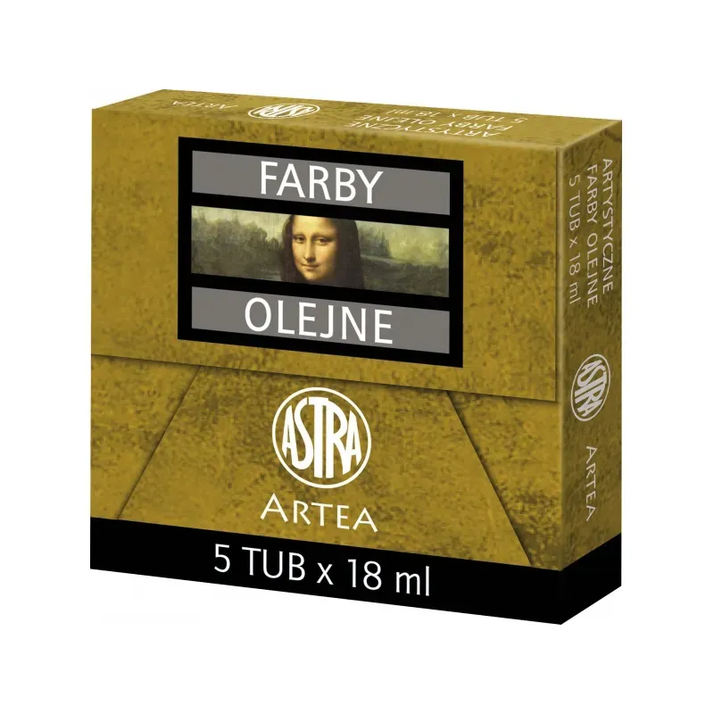 ARTEA Olejová farba Profi 18ml, Yellow Ochre / Okrová Žltá, 83410964