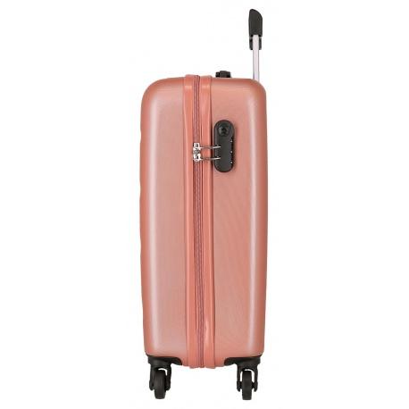 JOUMMA BAGS ABS Cestovný kufor ROLL ROAD FLEX Nude, 55x38x20cm, 35L, 584916C (small)