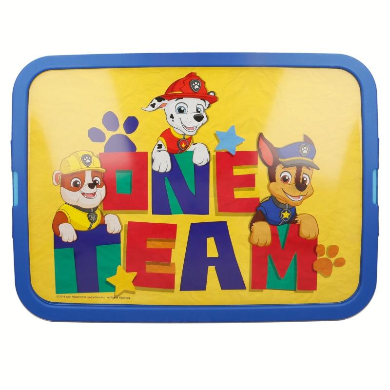 Plastový úložný box PAW PATROL 23L, 02546