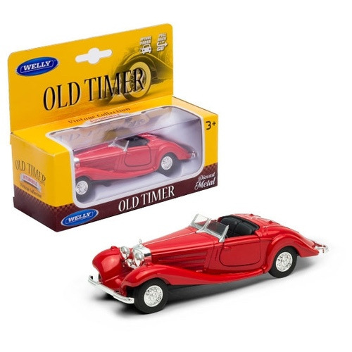 1:34 1936 Mercedes Benz 500K Cabriolet 1