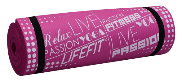 YOGA MAT EXKL+,180x58x1,5,bordo