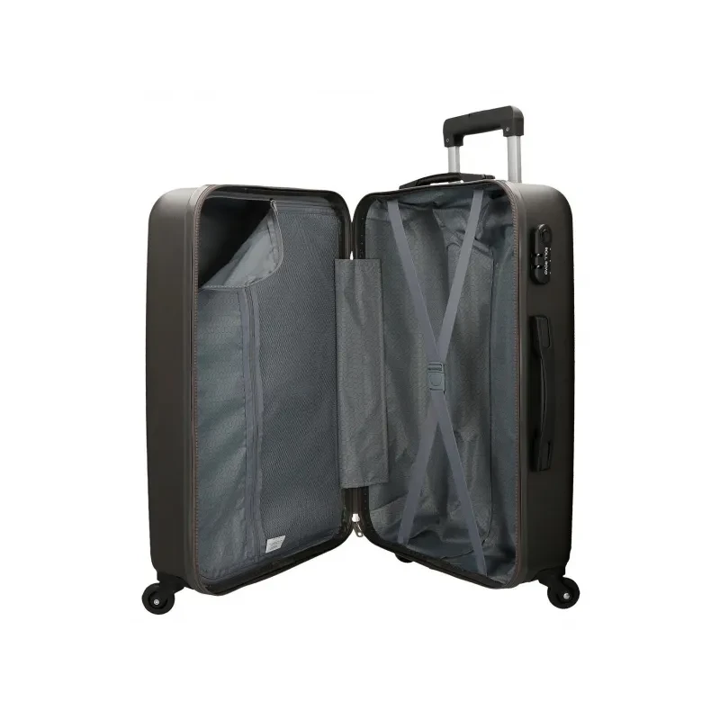 ROLL ROAD Flex Antracita, Sada ABS cestovných kufrov, 55-65cm, 5849561 4