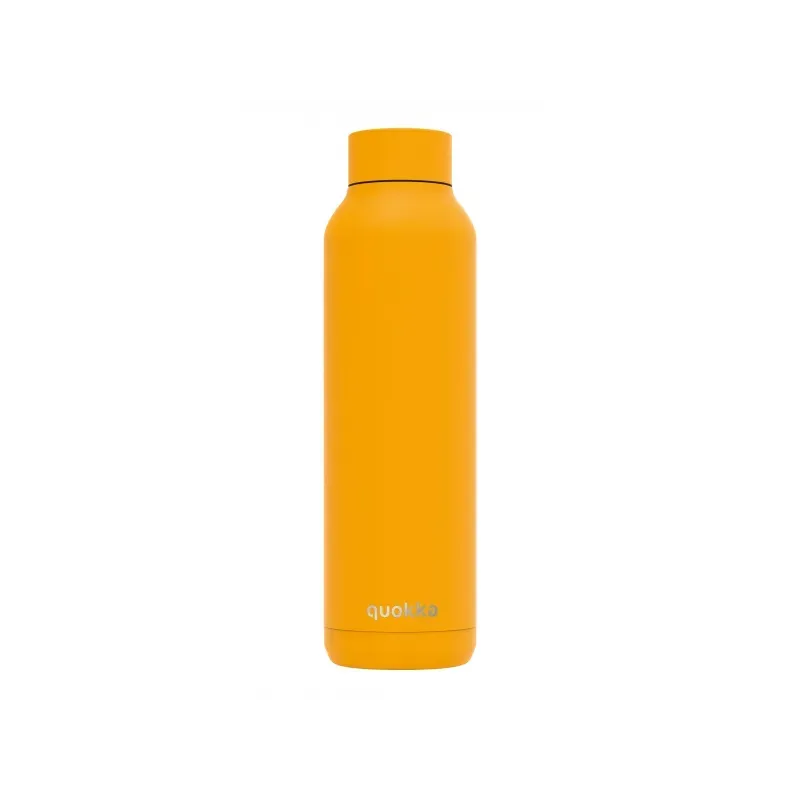 Quokka Solid, Nerezová fľaša / termoska Amber Yellow, 630ml, 11794