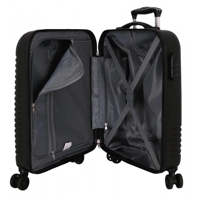 Sada luxusných ABS cestovných kufrov INDIA Negro, 70cm/55cm, 5089521