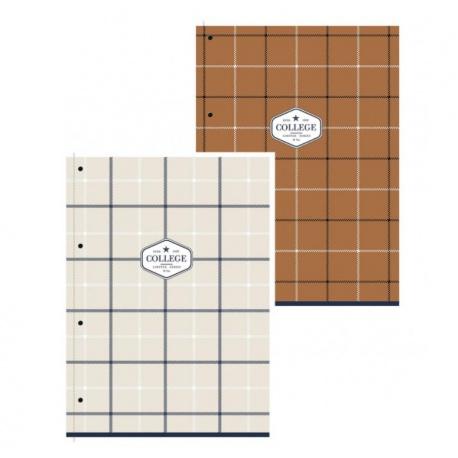 SHKOLYARYK Dizajnový blok so špirálou A4+, 80 listov, štvorčekový, mix motívov, 104021003