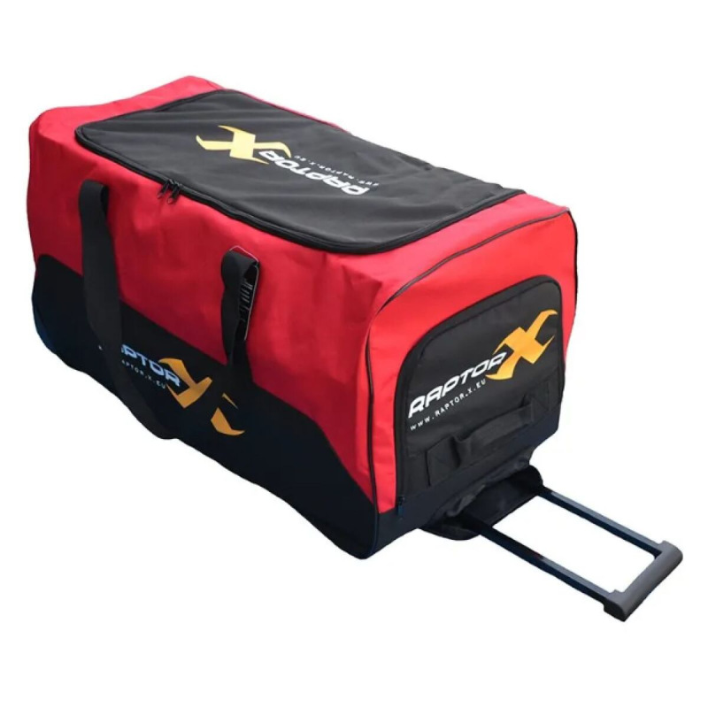 Wheel Bag Junior hokejová taška na kolieskach čierna-červená