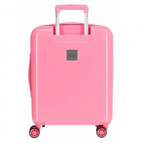 JOUMMA BAGS Luxusný detský ABS cestovný kufor MINNIE MOUSE Flores, 55x40x20cm,38L, 3668764