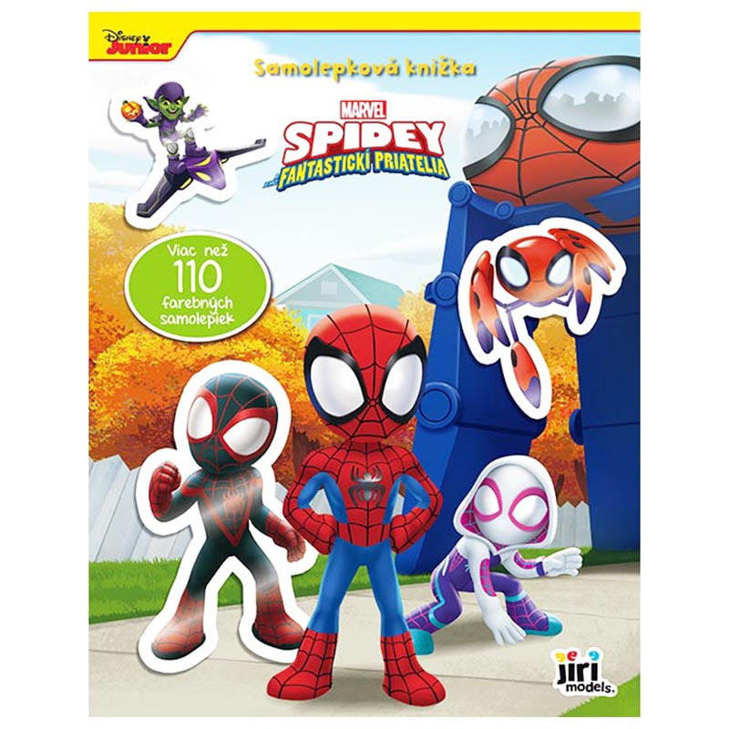 Samolepková knižka Spidey