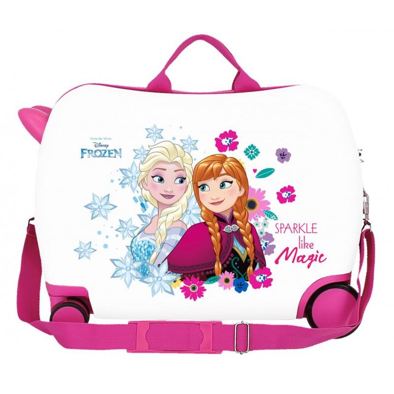 Detský cestovný kufor na kolieskach / odrážadlo DISNEY FROZEN Sparkle, 34L, 2429861 2