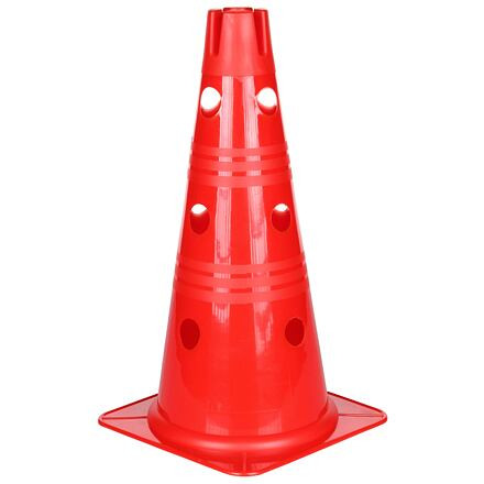 Vario kužeľ s otvormi červená 38 cm
