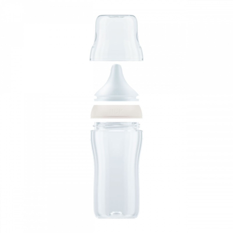 Sklenená dojčenská fľaša NUK Perfect Match Temperature Control 230 ml 1