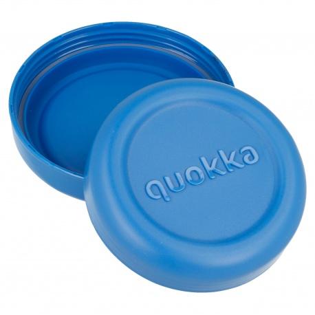 QUOKKA Bubble, Plastová nádoba na jedlo BLUE PEONIES, 500ml, 40124