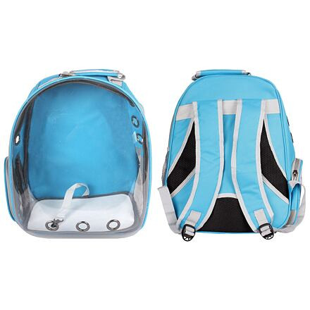 Petbag Transparent batoh pre miláčikov sv. modrá 1