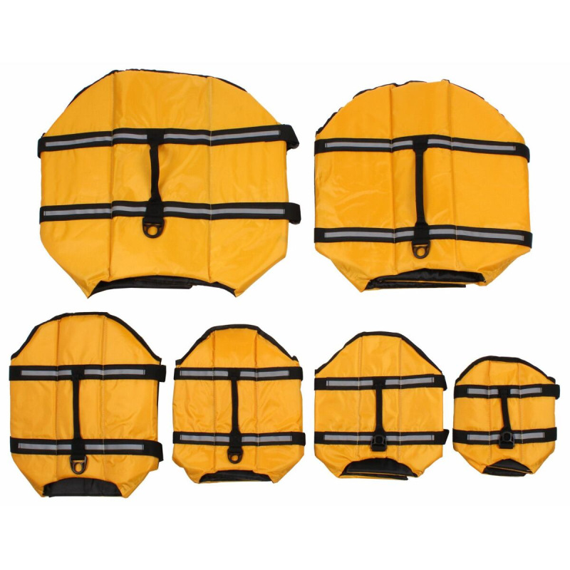 Dog Swimmer plávacia vesta pre psa žltá 5