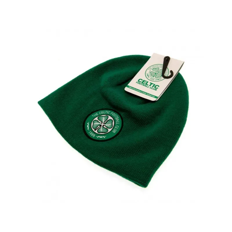 FOREVER COLLECTIBLES Štýlová zimná úpletová čiapka CELTIC zelená