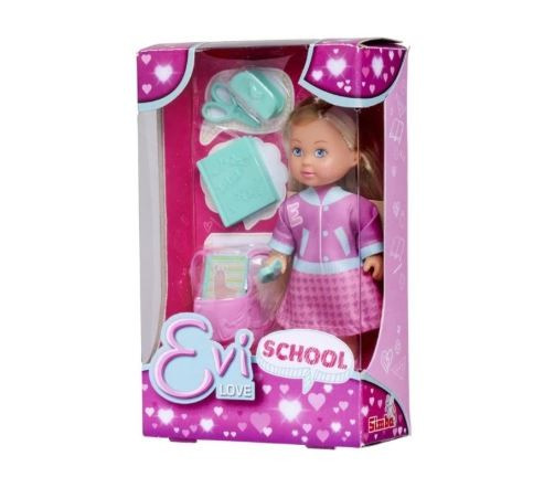 Bábika Evička Škola 1