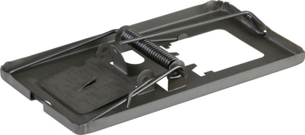 Pasca na potkany, kovová, čierna, 165x90 mm 1