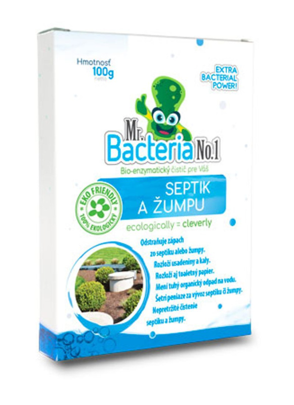 Aktivátor Mr.Bacteria No.1, do septikov a žumpy, 100 g