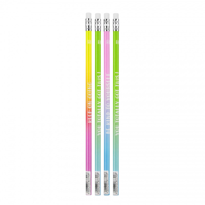 Ceruzky s gumou v tube Ombré 1