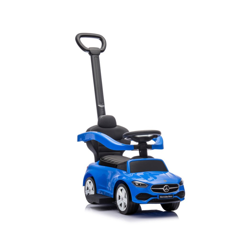 Detské odrážadlo s vodiacou tyčou MERCEDES C-Class Deluxe Milly Mally Blue 5