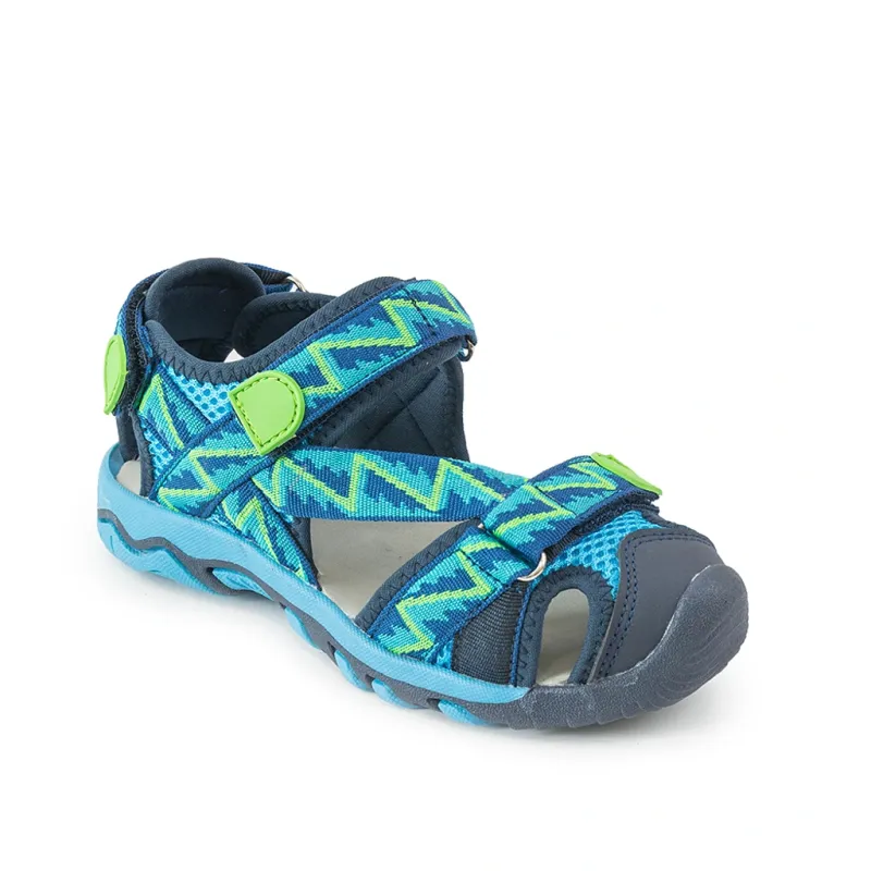 Chlapčenské športové sandále BURNE, Bugga, B00180-04, modré