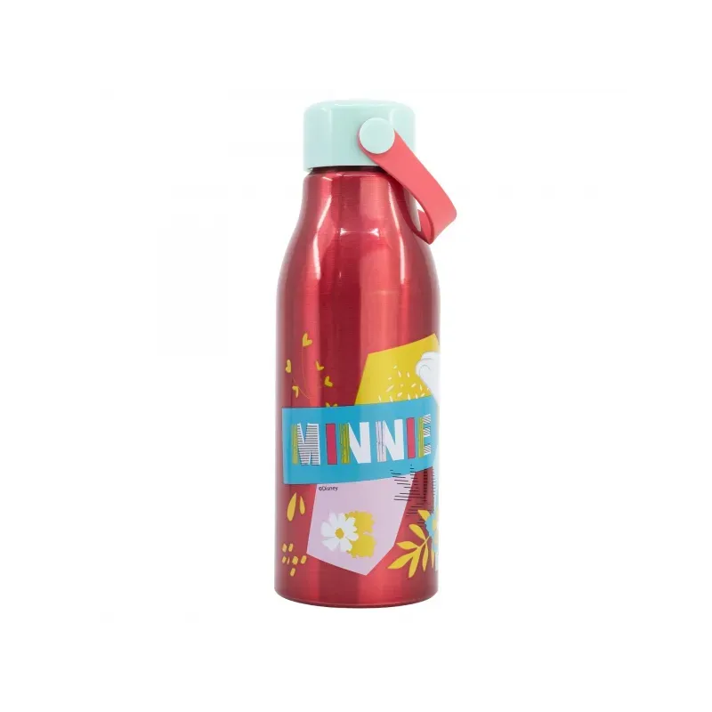 STOR Hliníková fľaša s rúčkou MINNIE MOUSE, 760ml, 74461