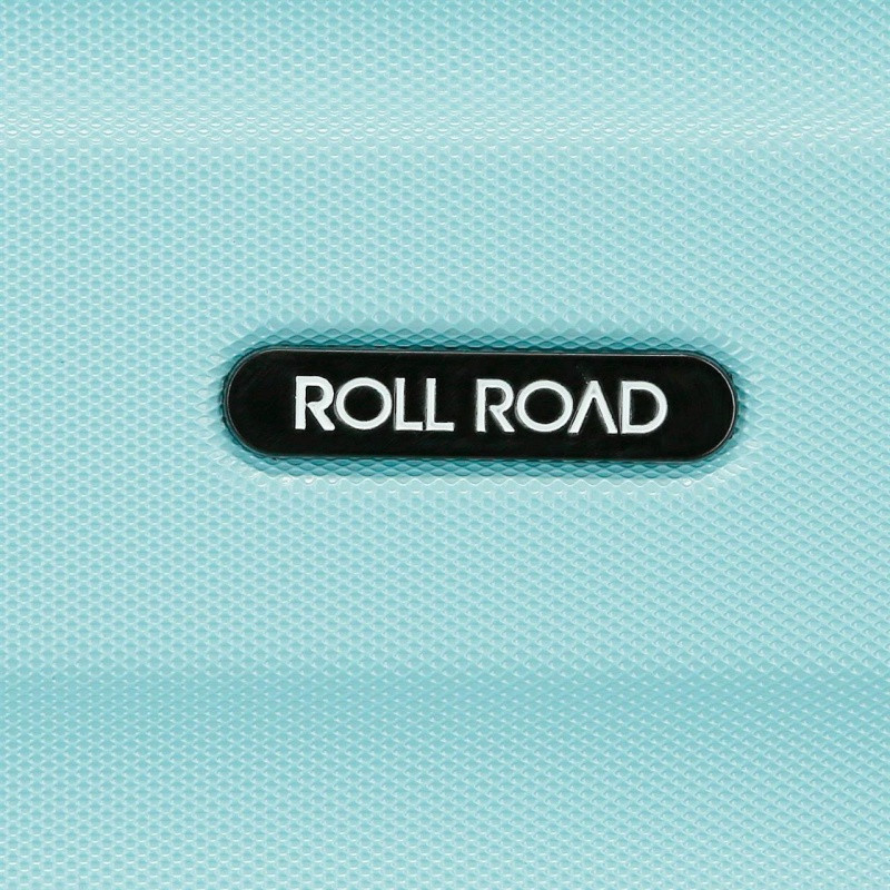 ROLL ROAD Flex Light Blue, Príručný mini cestovný kufor, 40x30x20cm, 24L,584996E 6