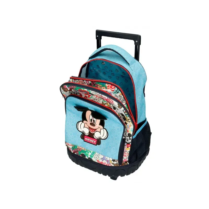 JOUMMA BAGS Školský batoh na kolieskach MICKEY MOUSE Be Cool, 29L, 2782921