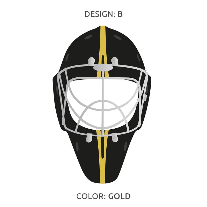 Tempish Sada nálepiek pre HERO masku gold, model B